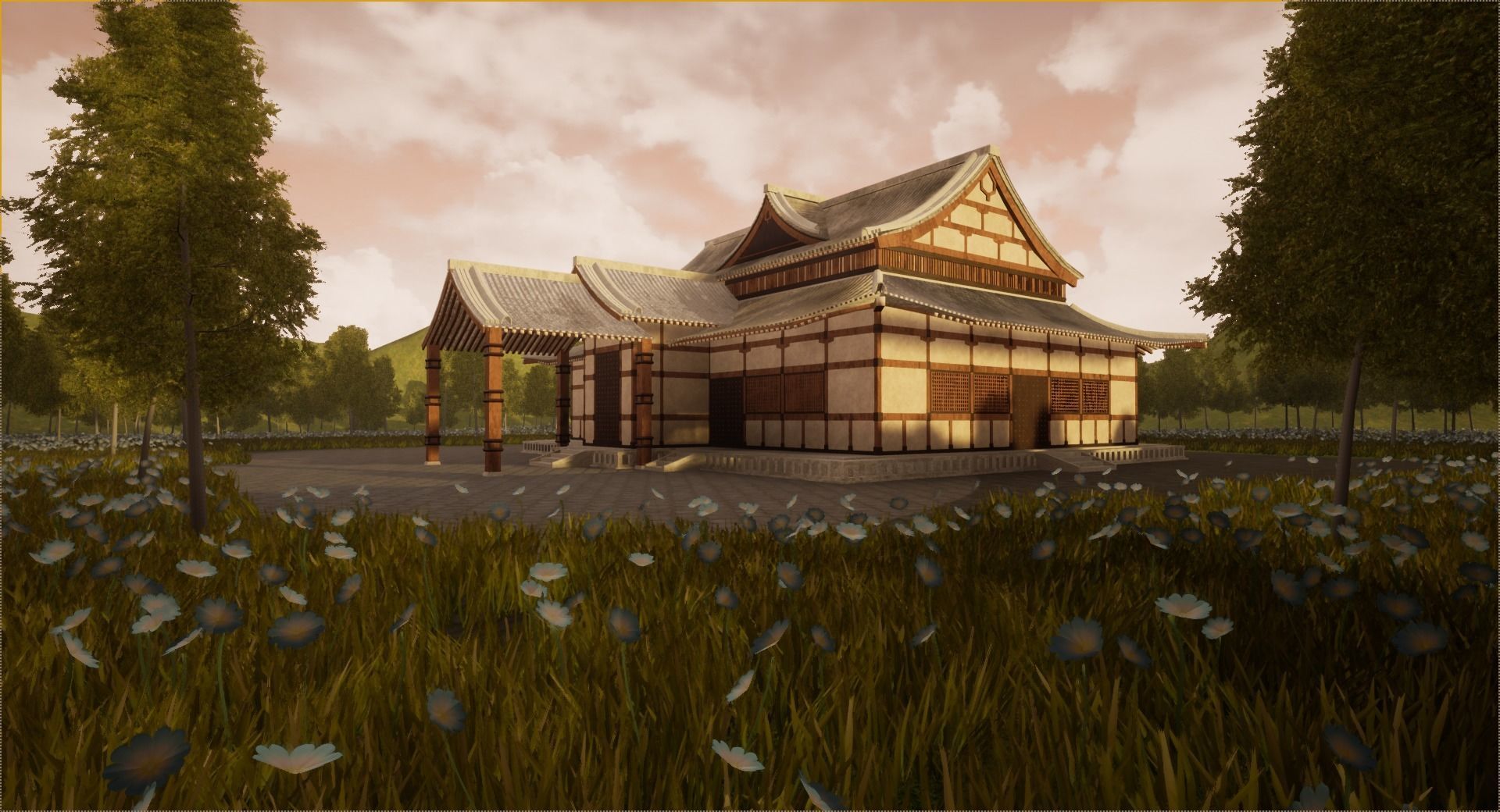 Japanese House 3D model_2
