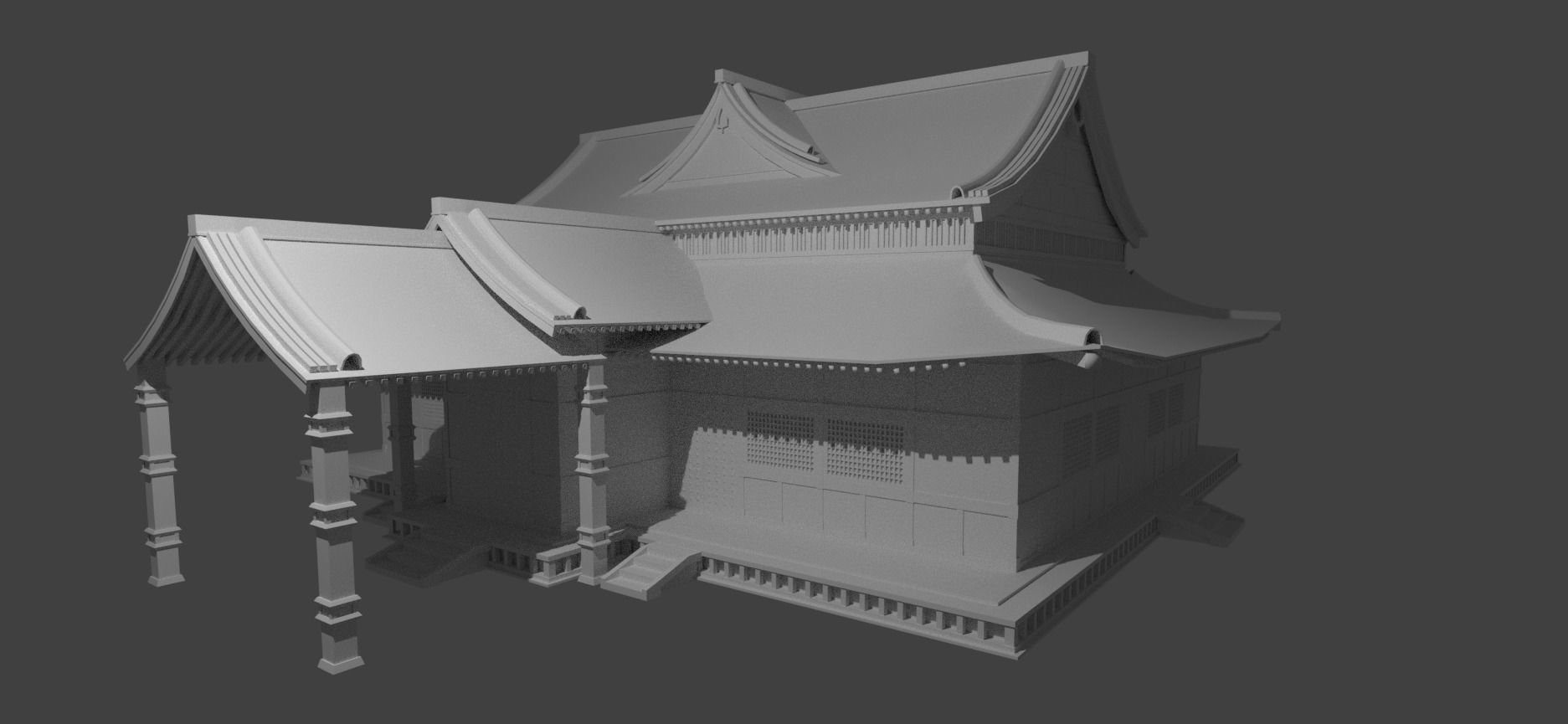 Japanese House 3D model_5