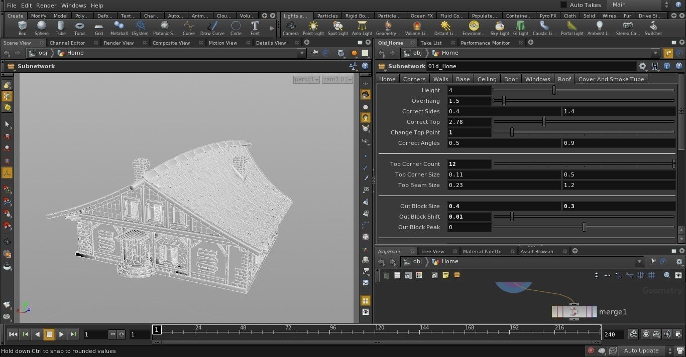 Old Home 3D model_9