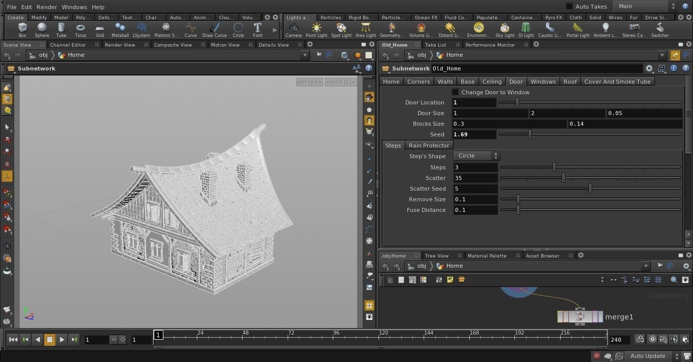 Old Home 3D model_8