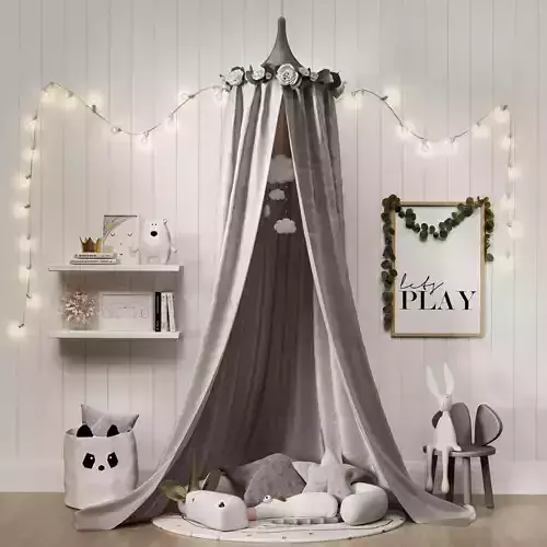 Children play canopy