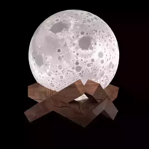 Stylish moon lamp  3D model