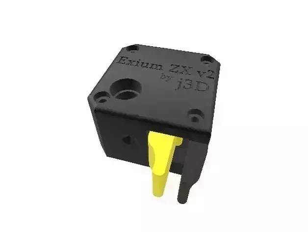 Extrusor 2 a 1 Super Compacto para Motor Nema 17 3D print model