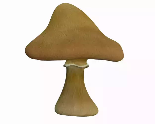 High Poly Mushroom
