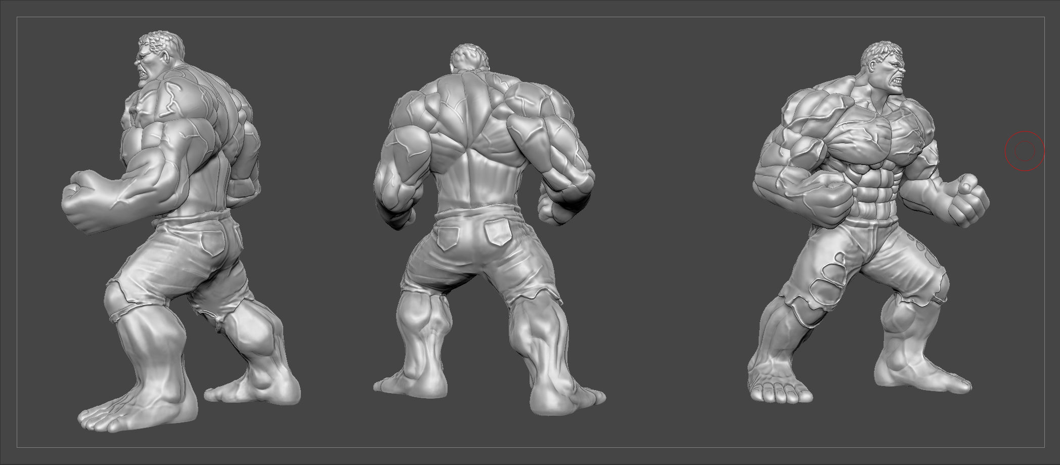 3D Model The Hulk 3D print model_2