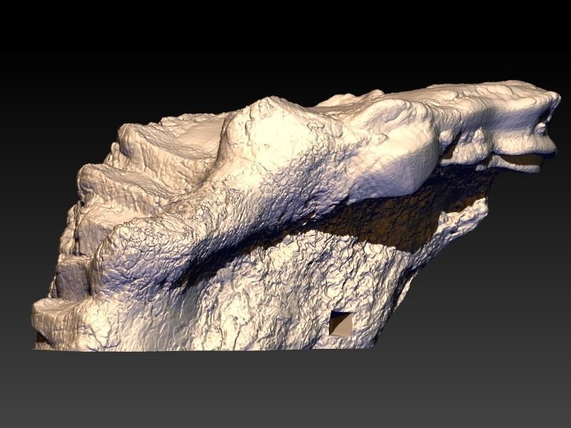 Moses and the red sea opening 3D print model_15