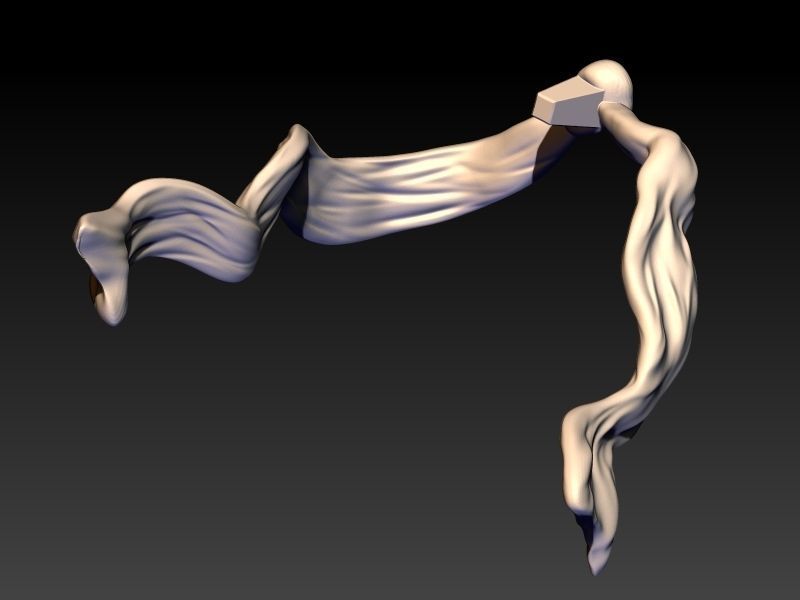 Moses and the red sea opening 3D print model_17