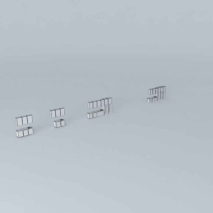 Rams kitchen for Lattelecom Free 3D model_4