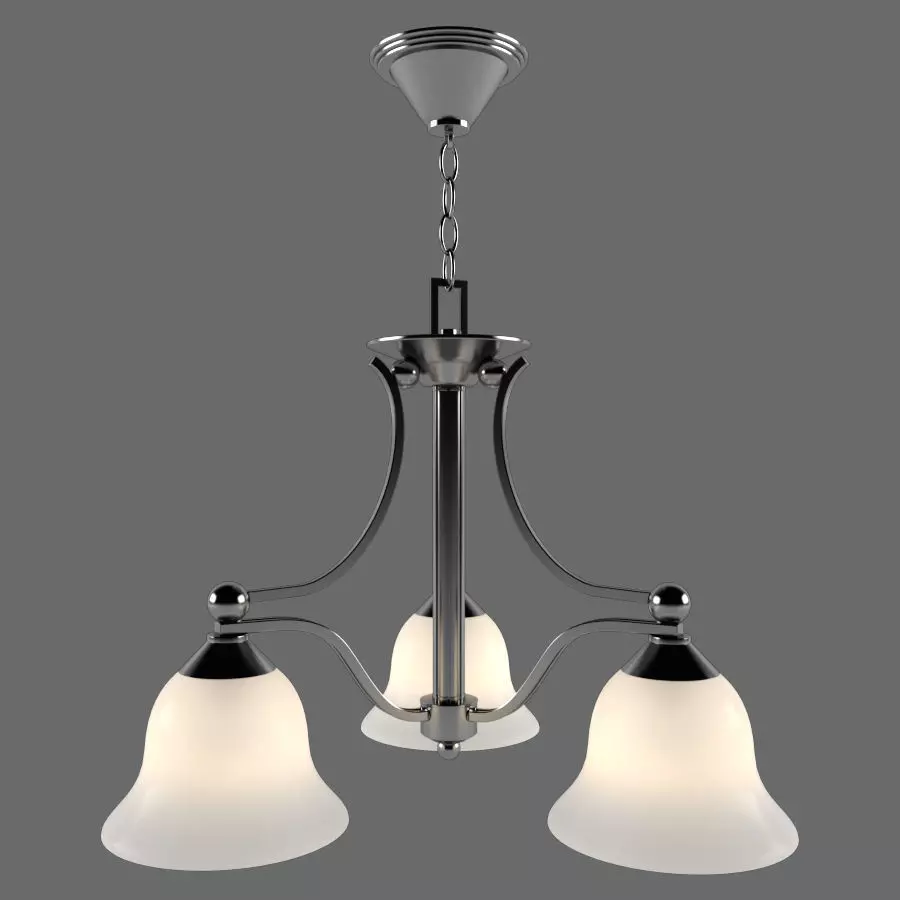 Hanging chandelier Elstead BOLLA HK  BOLA 3 3D model_0