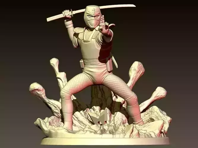 Sekai Ninja Sen Jiraya 3D print model