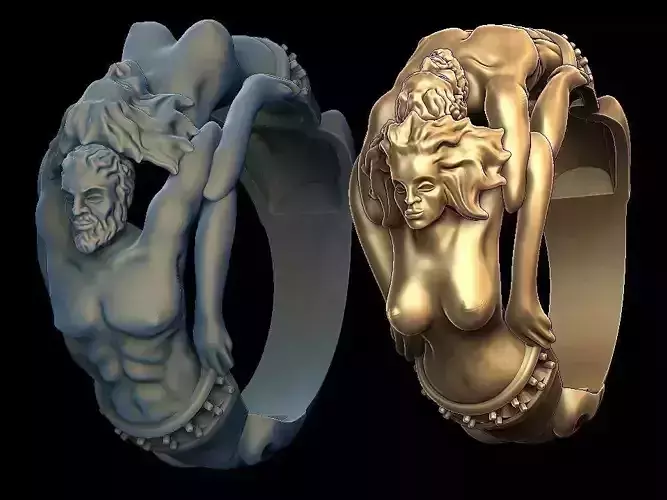 Carrera Adam and Eve 3D print model