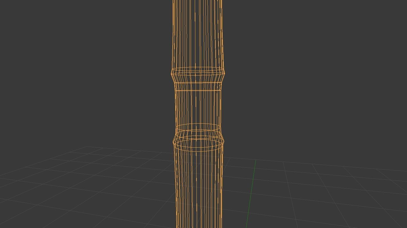 roman spear - pilum Low-poly 3D model_16