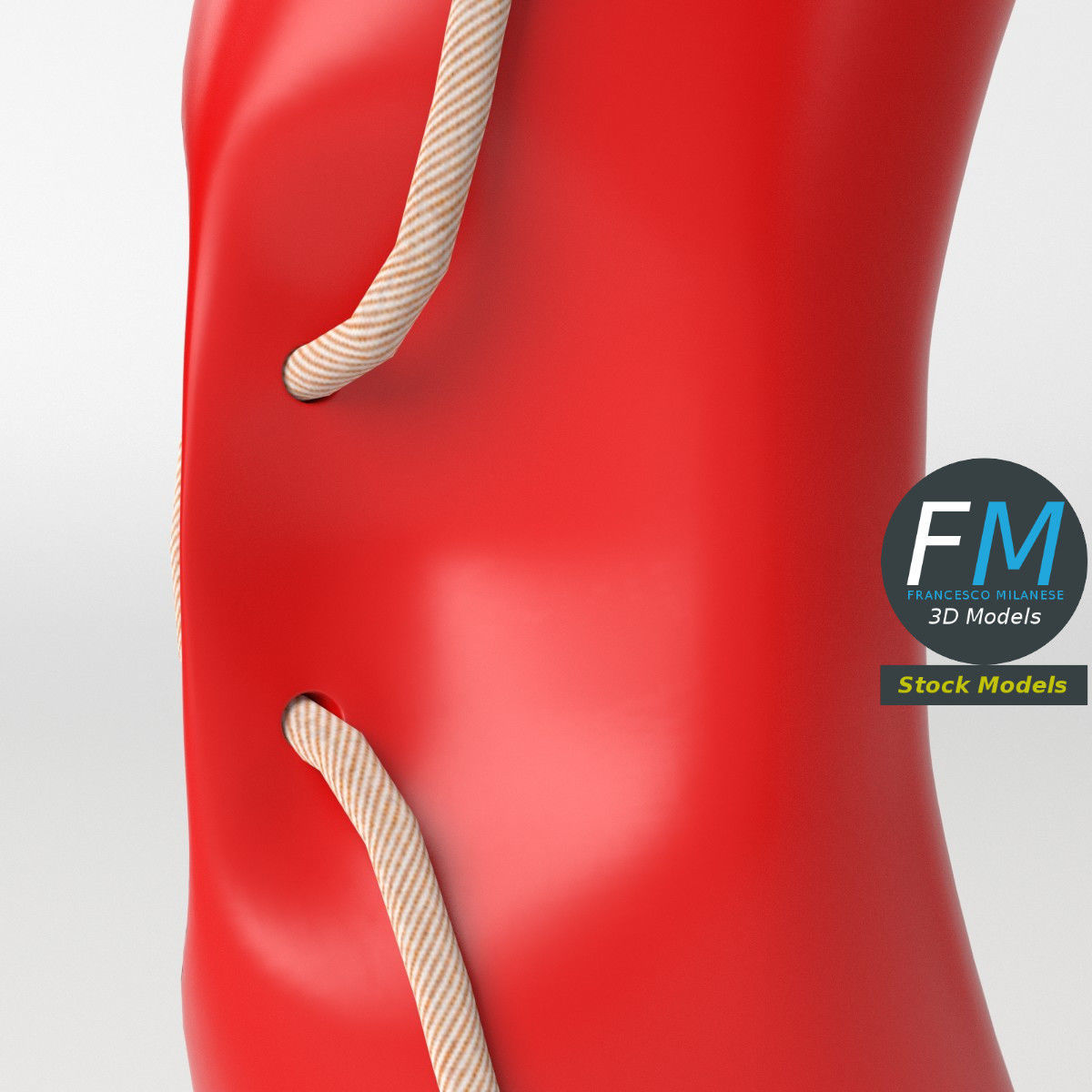 Lifebuoy 3D model_5