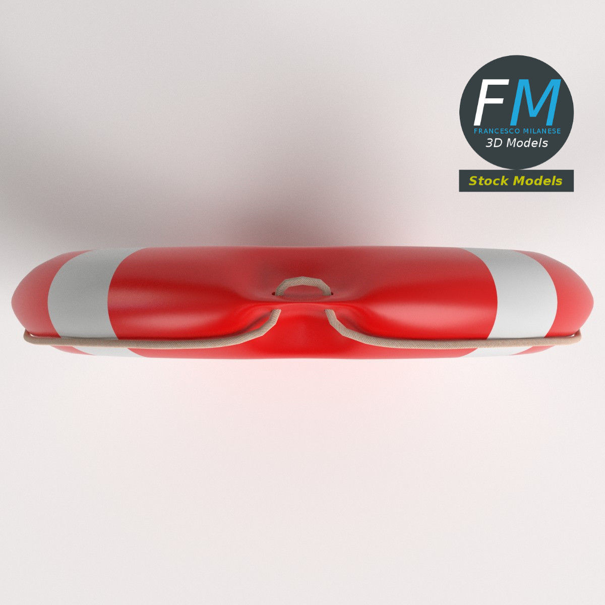 Lifebuoy 3D model_6