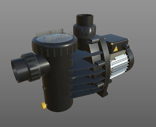 Speck Badu Magic Filter Pump Low-poly 3D model