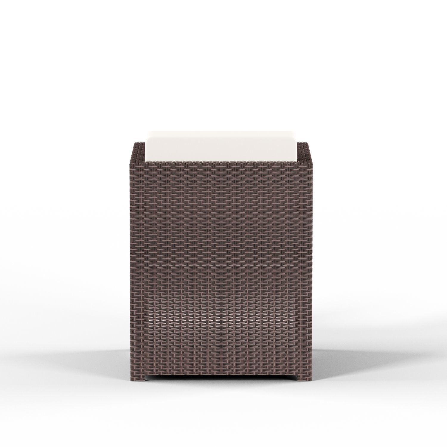 Havenside Home Duxbury Beige Indoor Outdoor Resin Rattan Low-poly 3D model_11