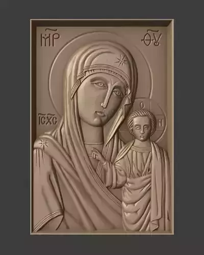 Orthodox Christian icon Our Lady of the Kazan