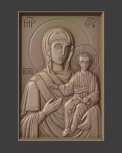 Orthodox Christian icon Our Lady of the Smolensk