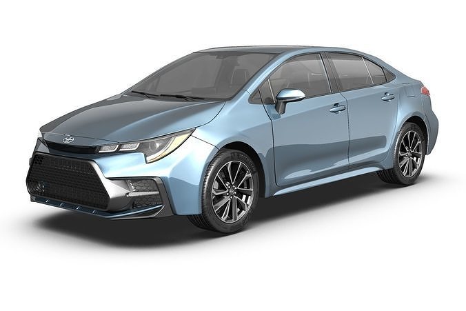 2020 Toyota Corolla 3D model