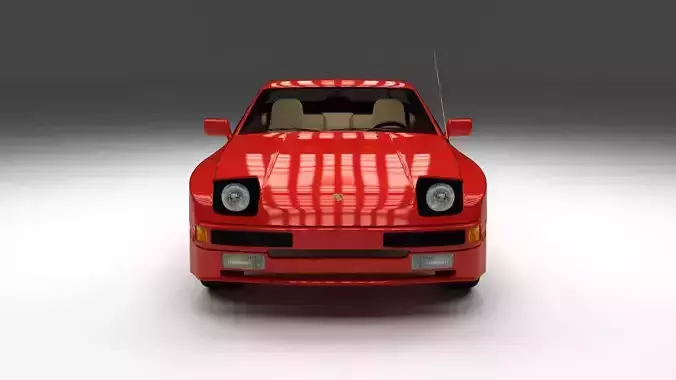 Early Porsche 944  with interior