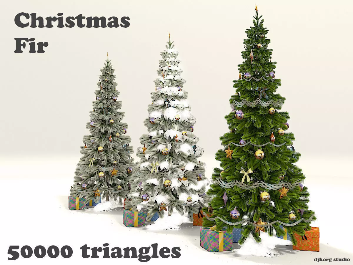 Christmas Fir 3D model