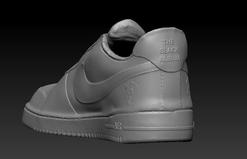 Nike Air Shoe Model for 3d printing 3D print model_3