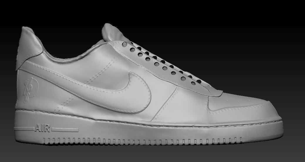 Nike Air Shoe Model for 3d printing 3D print model_2