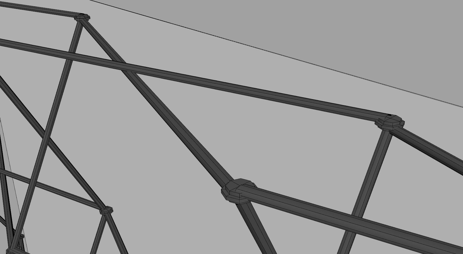 Spider Wall Banner 3D model_8