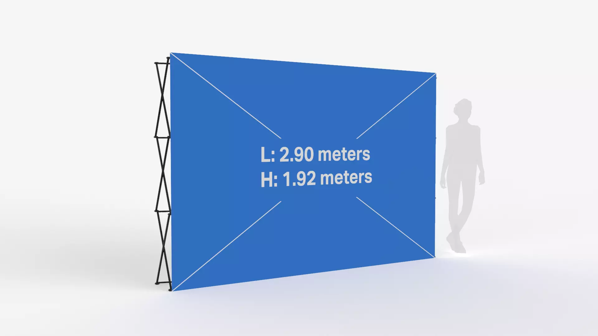 Spider Wall Banner 3D model_0