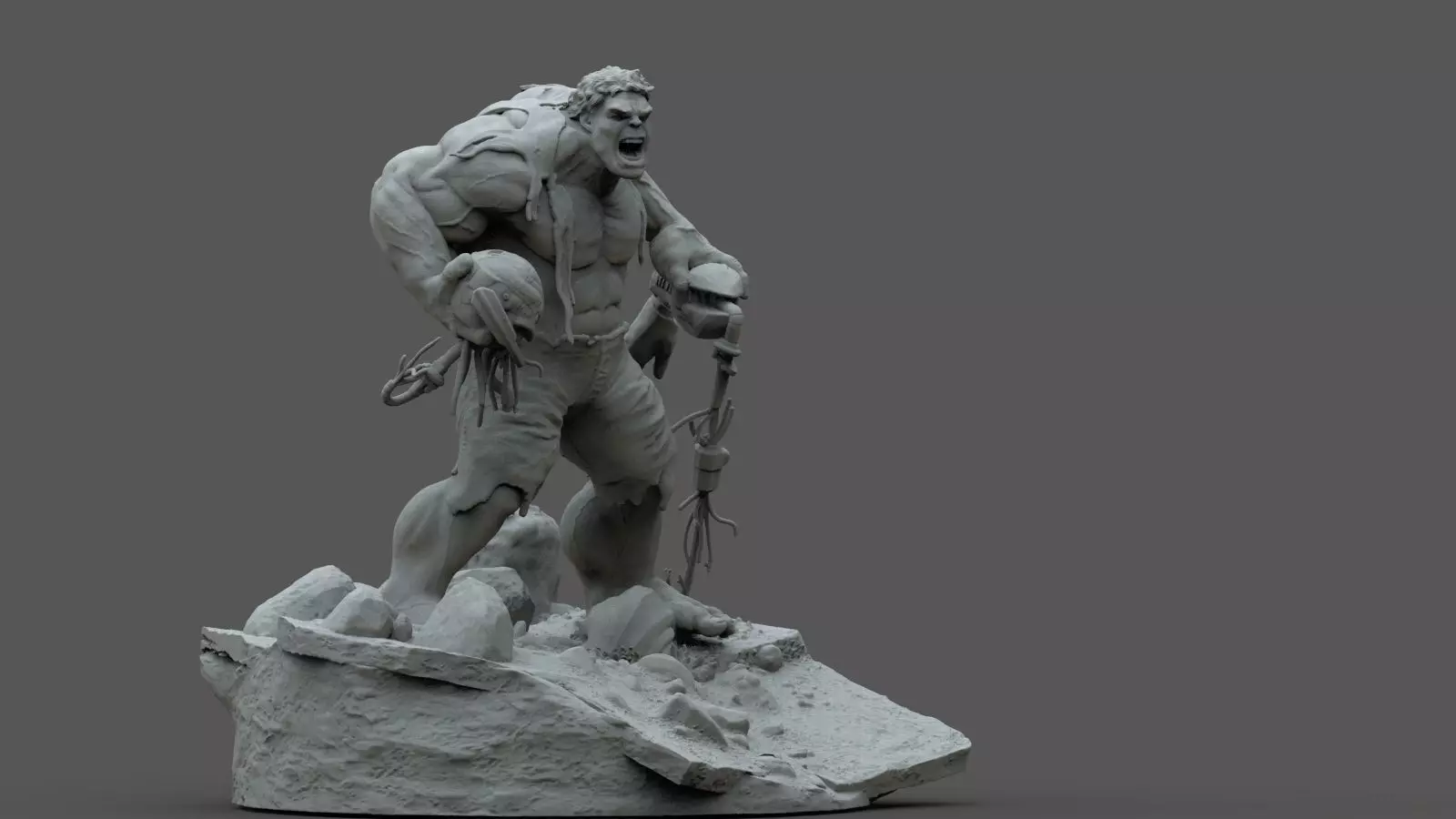 HULK AVENGER ULTRON 3D print model_0