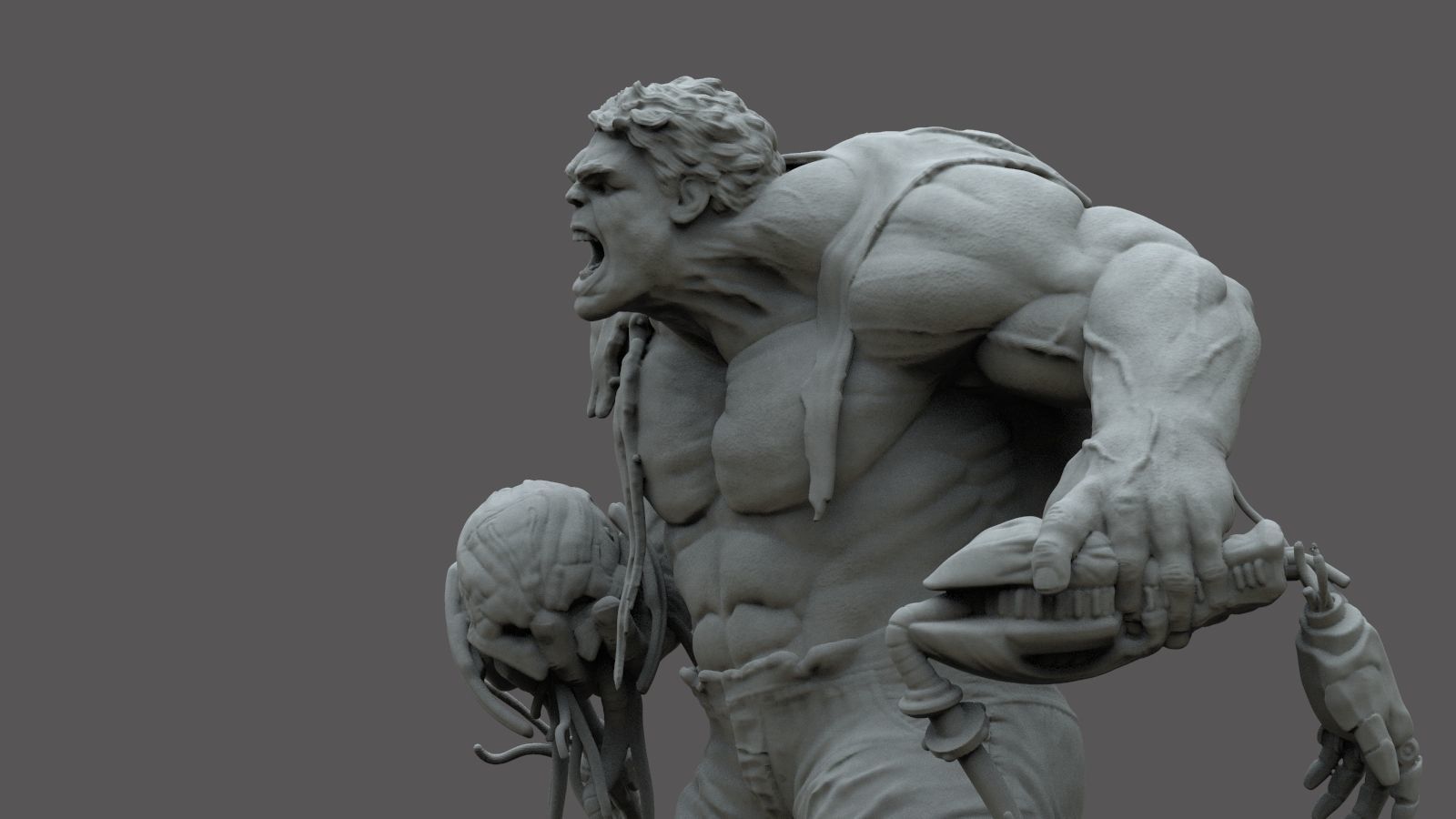 HULK AVENGER ULTRON 3D print model_1