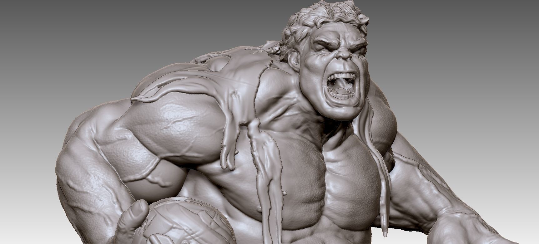 HULK AVENGER ULTRON 3D print model_8