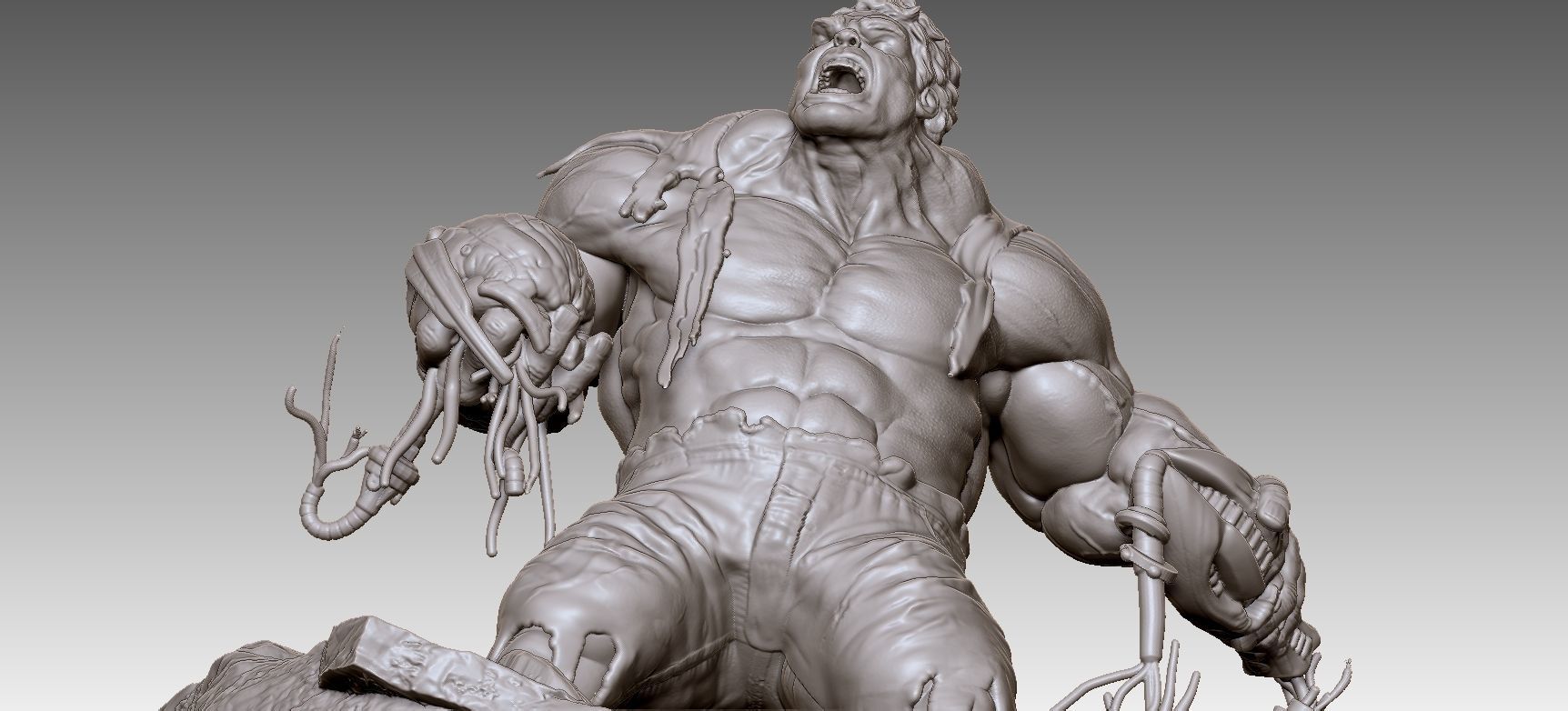 HULK AVENGER ULTRON 3D print model_12