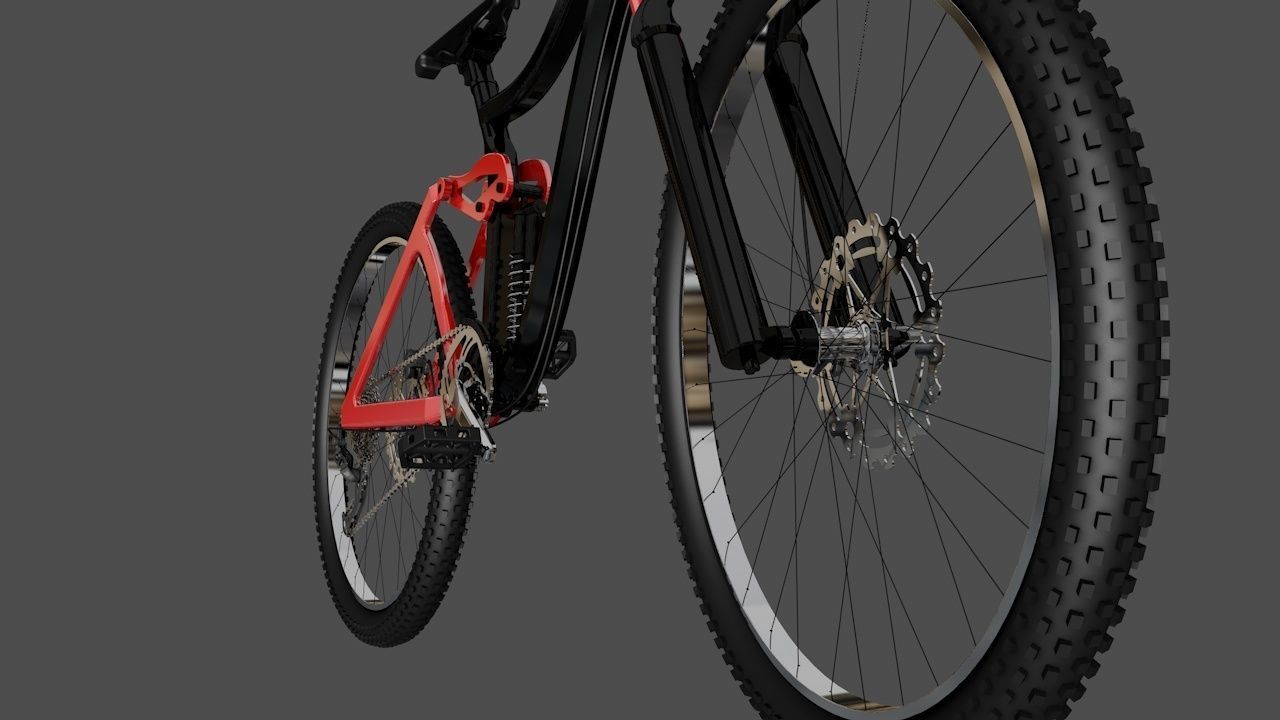 bicycle mountain bike 3D model_4