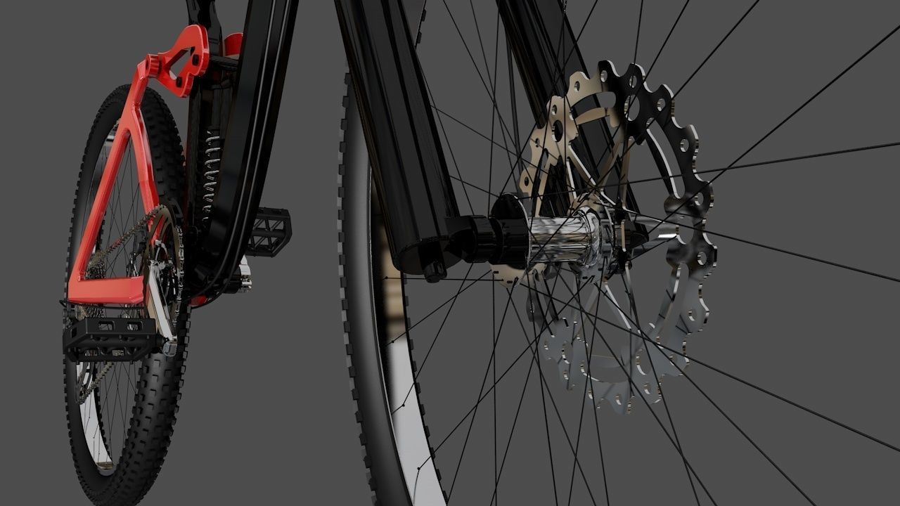 bicycle mountain bike 3D model_7