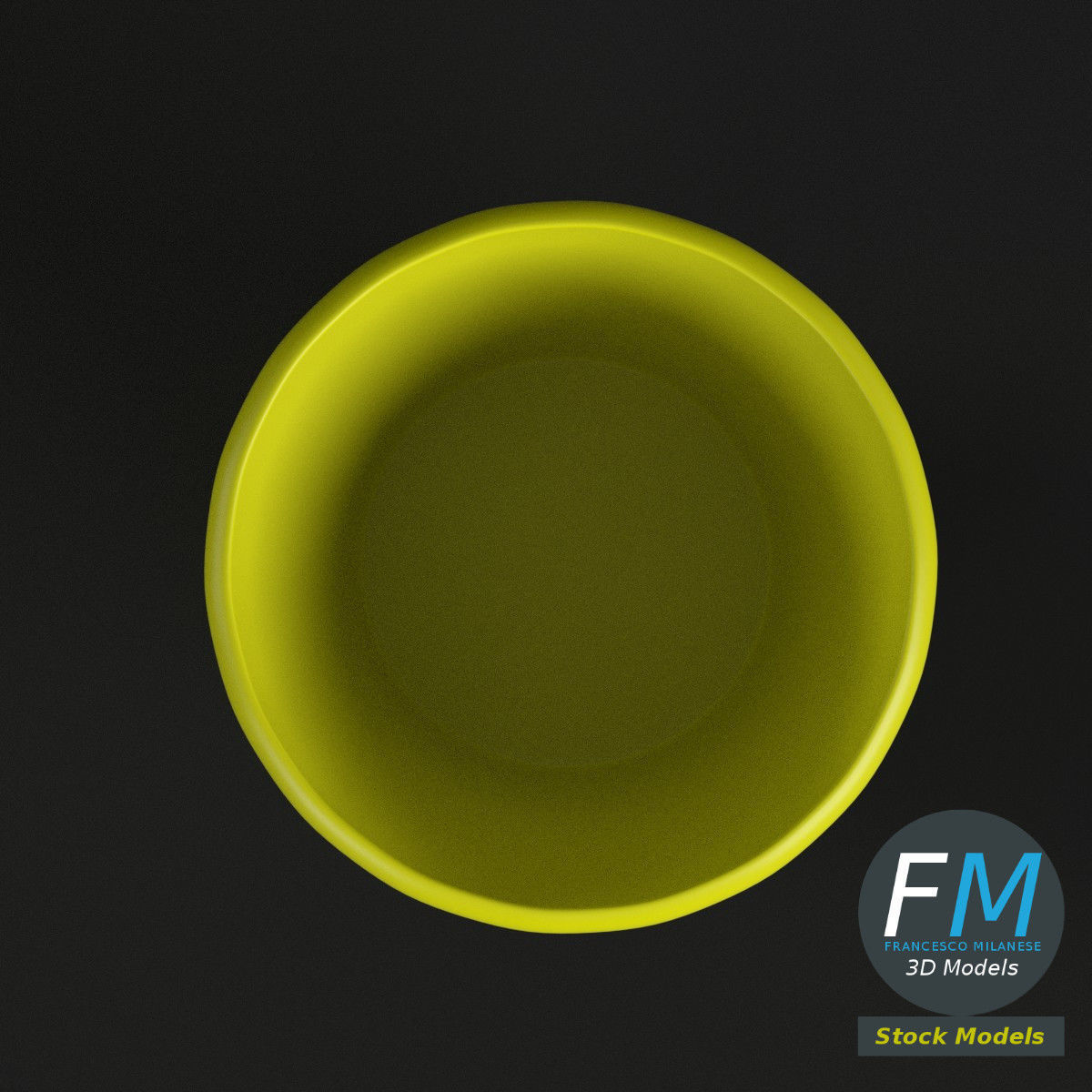 Beach bucket 3D model_6