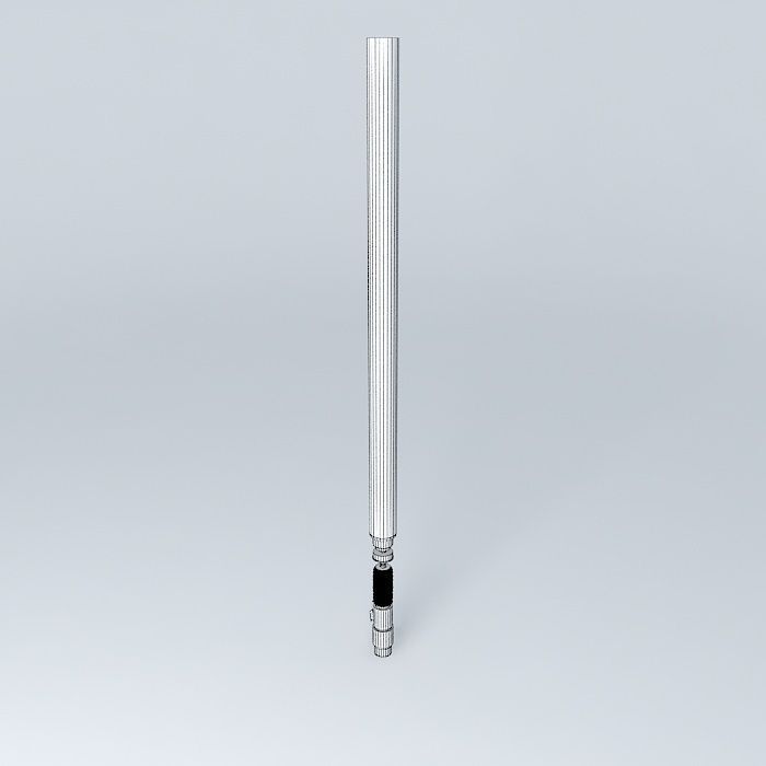 Star Wars Lukes Lightsaber ROTJ Free 3D model_4