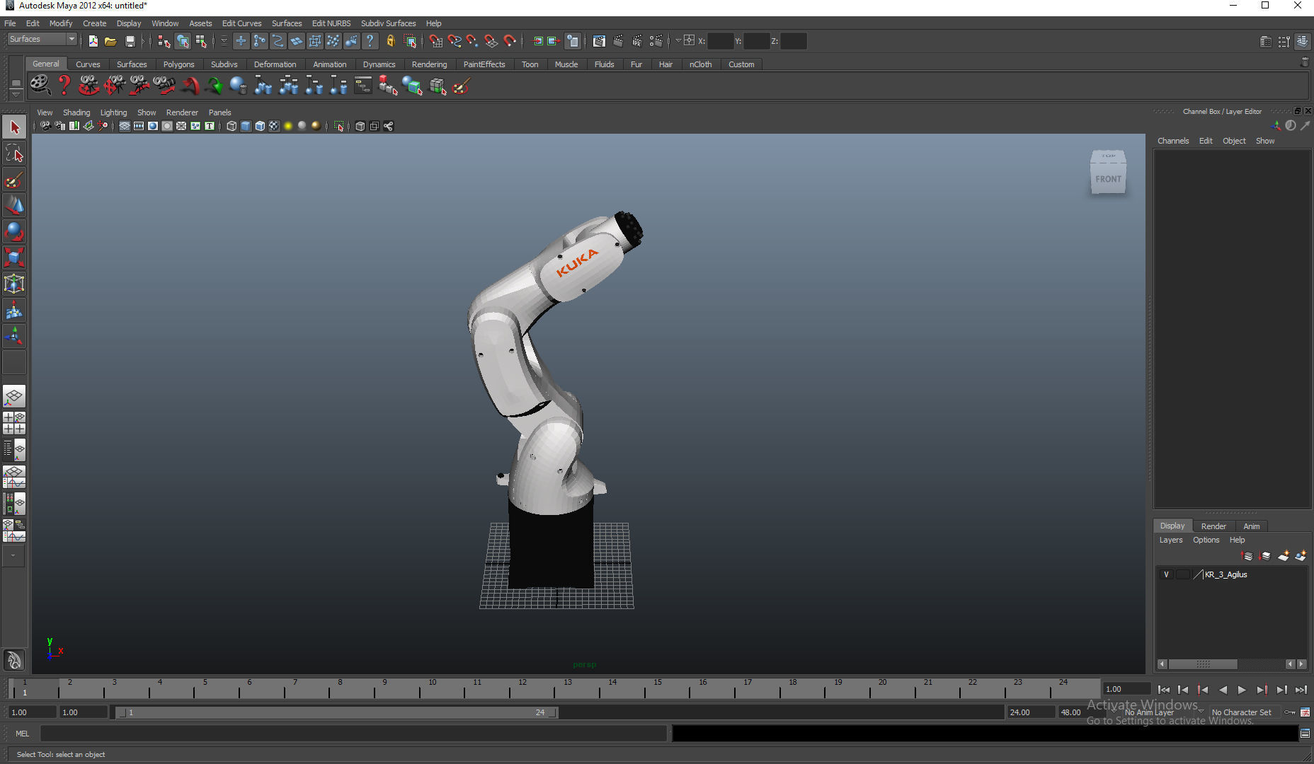 Kuka KR 3 Agilus 3D model_14