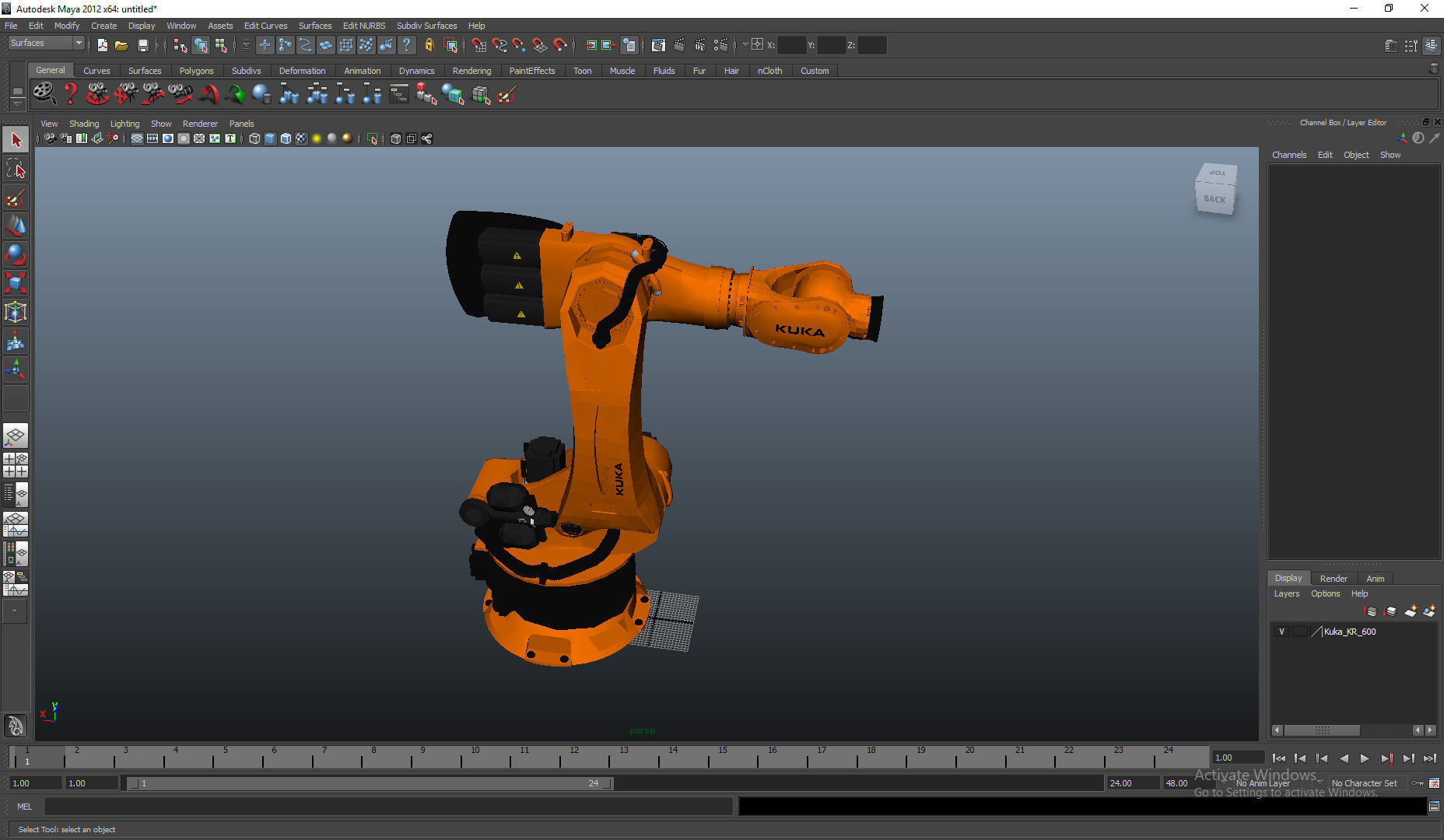 Kuka KR 600 Fortec 3D model_16
