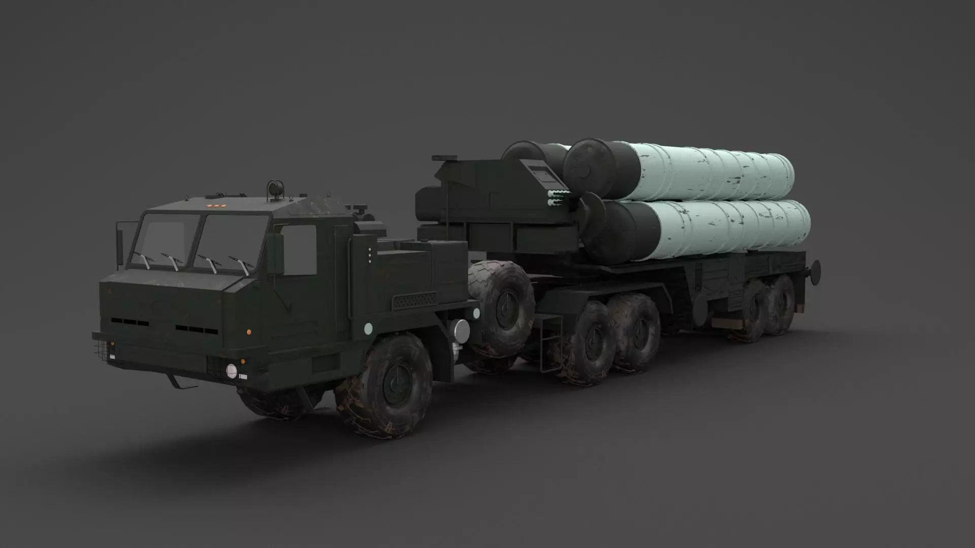 S-400 SA-21 Growler Russian Triumf 3D model_0