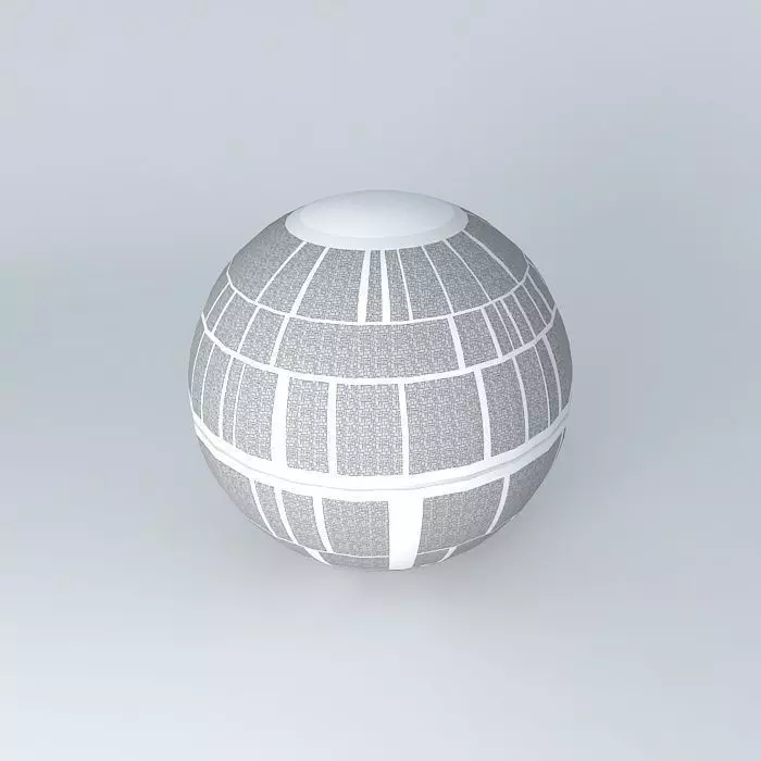 Star Wars Deathstar Free 3D model