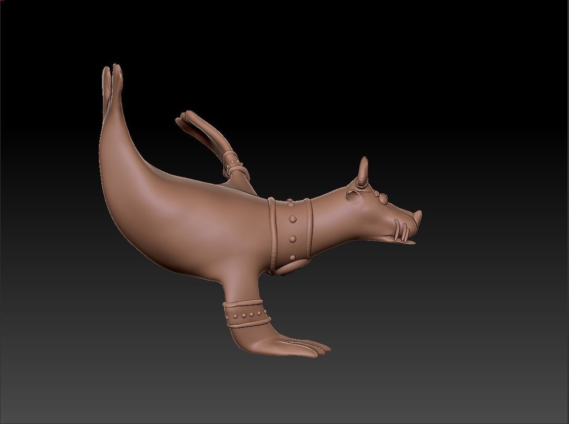 Pompy Donkey Kong 3D model_2