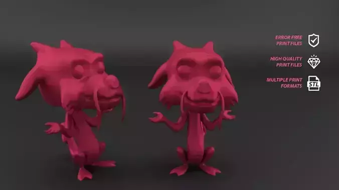 Mushu Funko Style