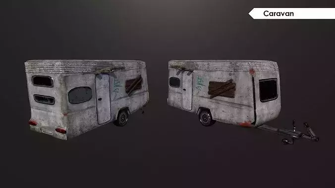 Apocalypse Props 3D model 3