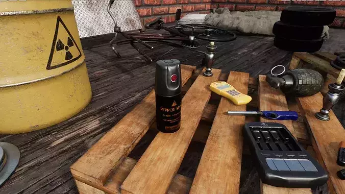 Apocalypse Props 3D model 2