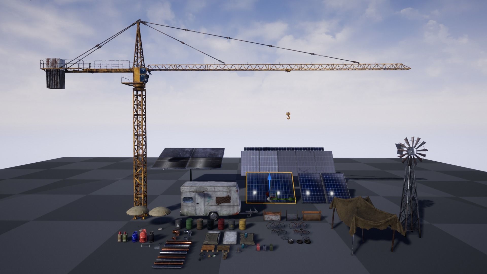 Apocalypse Props 3D model_15