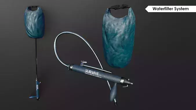Apocalypse Props 3D model 5