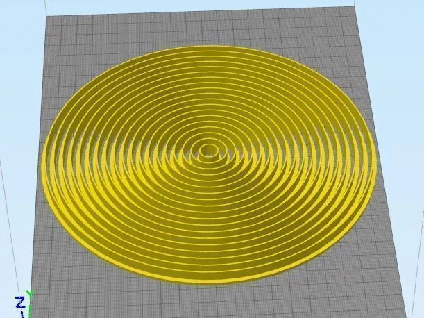 Circles Circles and ovals with flown Cookie cutter marker set 3D print model