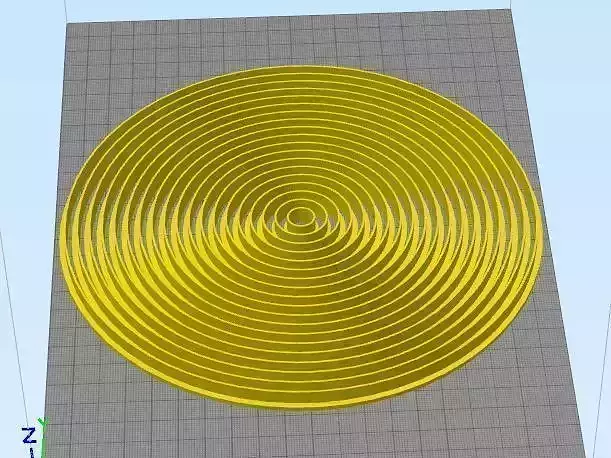 Circles Circles and ovals with flown Cookie cutter marker set 3D print model