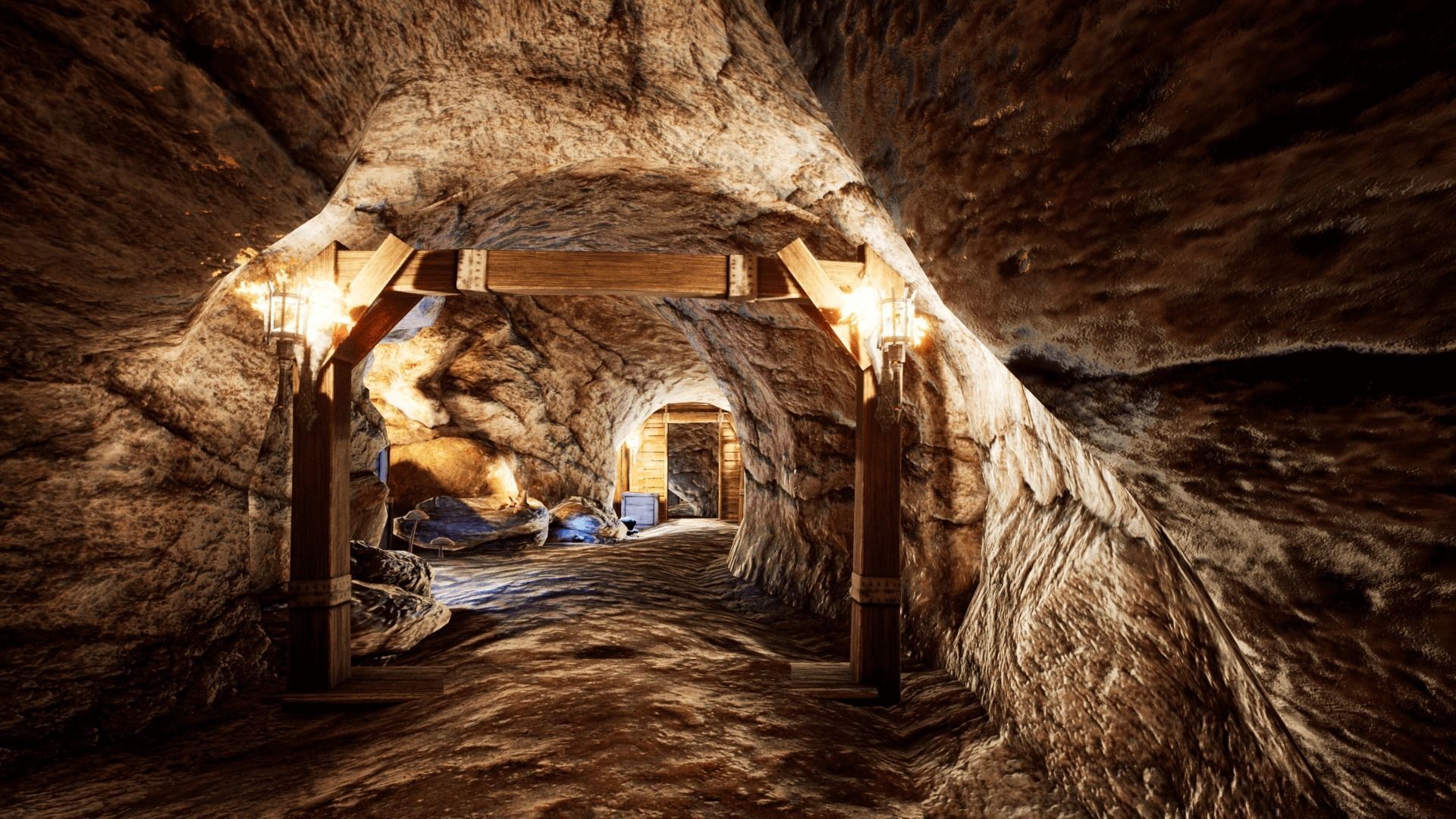 Cave Creator for UNREAL Low-poly 3D model_6